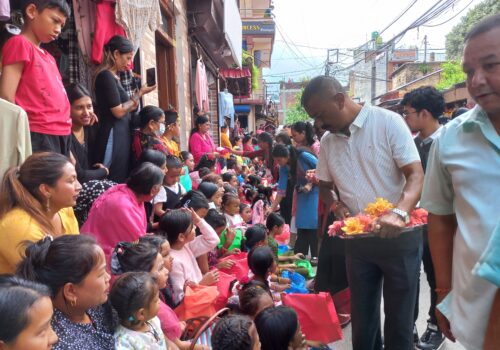 बनेपामा सात हजारभन्दा बढी पुजिए कन्याहरु