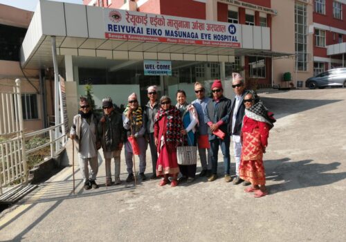आँखा शिविरबाट १ सय ३८ जना लाभान्वित