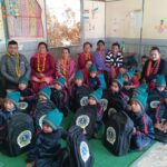 जनशक्ति प्राविका विद्यार्थीलाई स्टेशनरी देखि सरसफाइका सामान वितरण