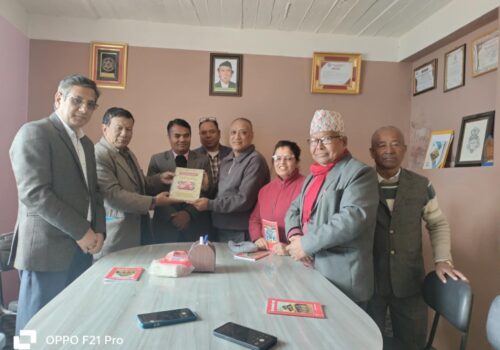 नेपाली लेखक संघ काभ्रेमा ध्रुब