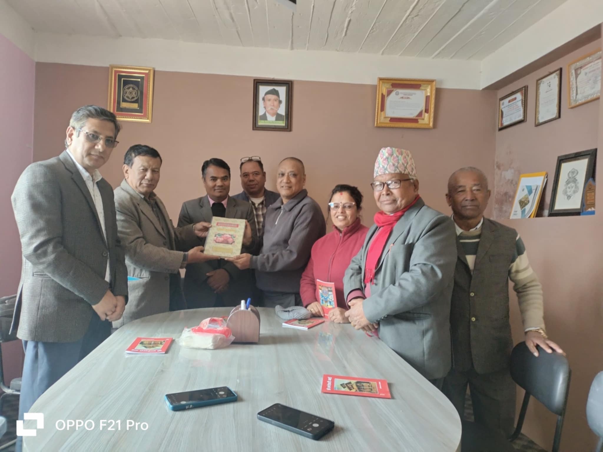 नेपाली लेखक संघ काभ्रेमा ध्रुब