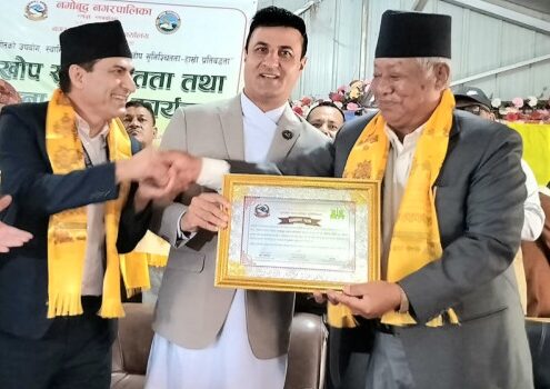 पूर्णखोप सुनिश्चित घोषणा गर्ने जिल्लाकै पहिलो पालिका नमोबुद्द